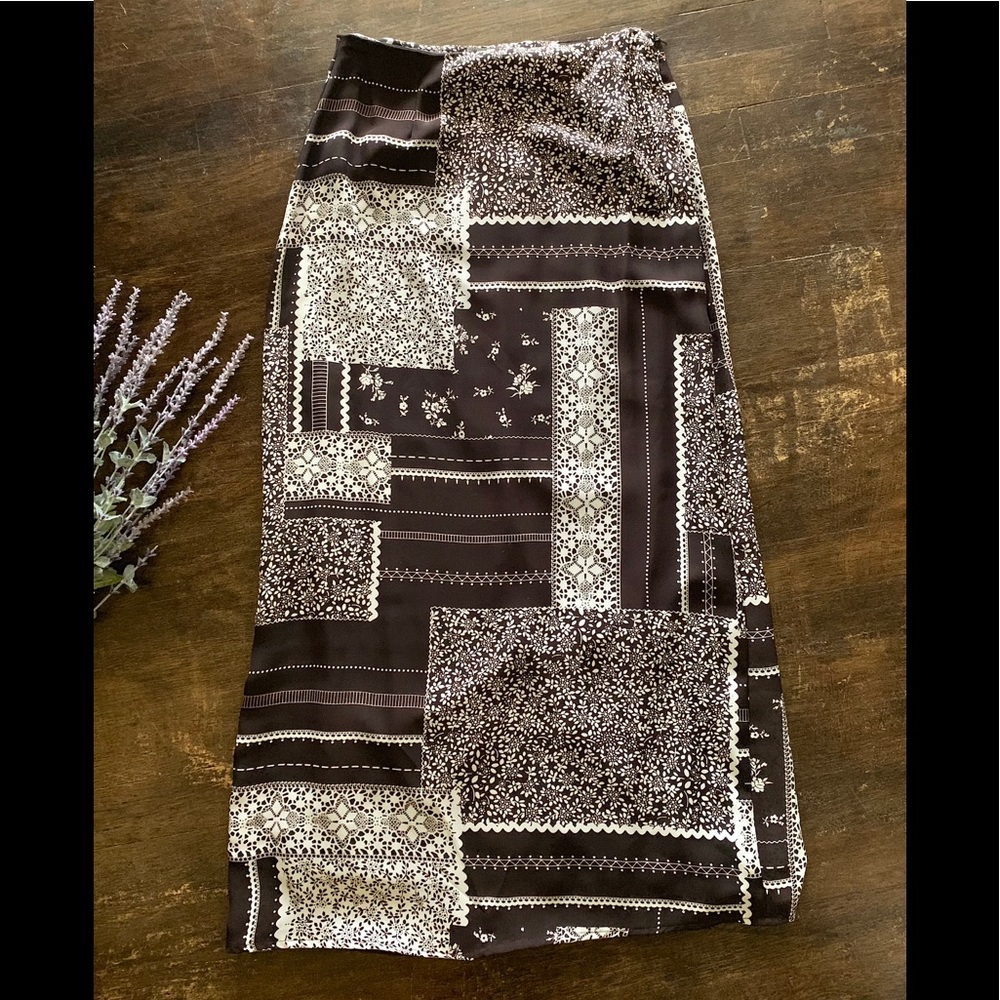 Magic Brown Skirt Vintage Small